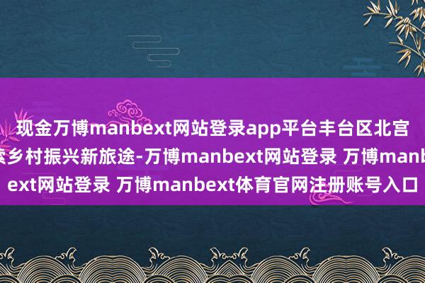 现金万博manbext网站登录app平台丰台区北宫镇：长远校地调和 探索乡村振兴新旅途-万博manbext网站登录 万博manbext体育官网注册账号入口